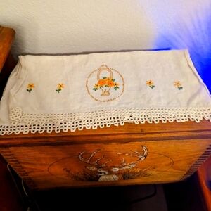 5/$20🩵 Cross Stitched Tea Towel